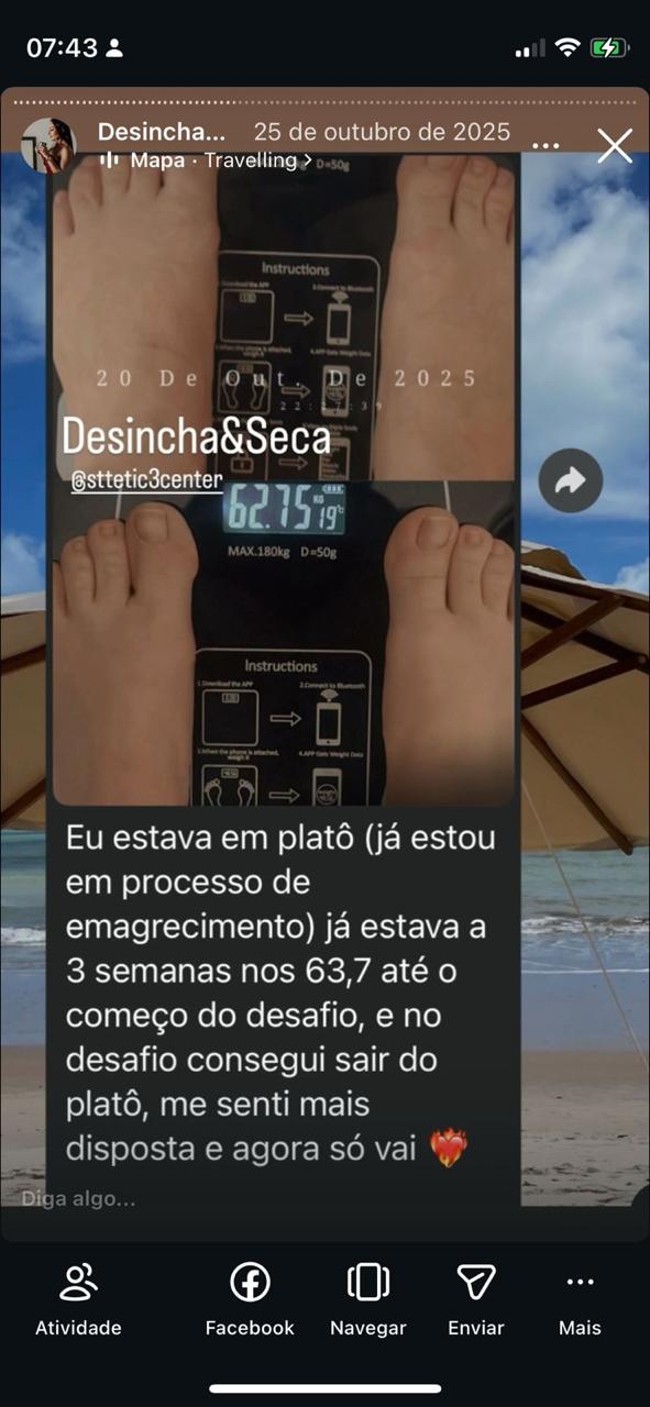 Registro do relato 7, fornecido para o protótipo Desincha e Seca