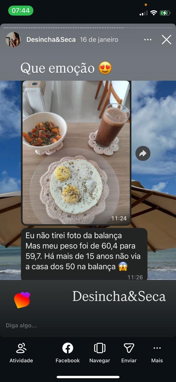 Registro do relato 9, fornecido para o protótipo Desincha e Seca